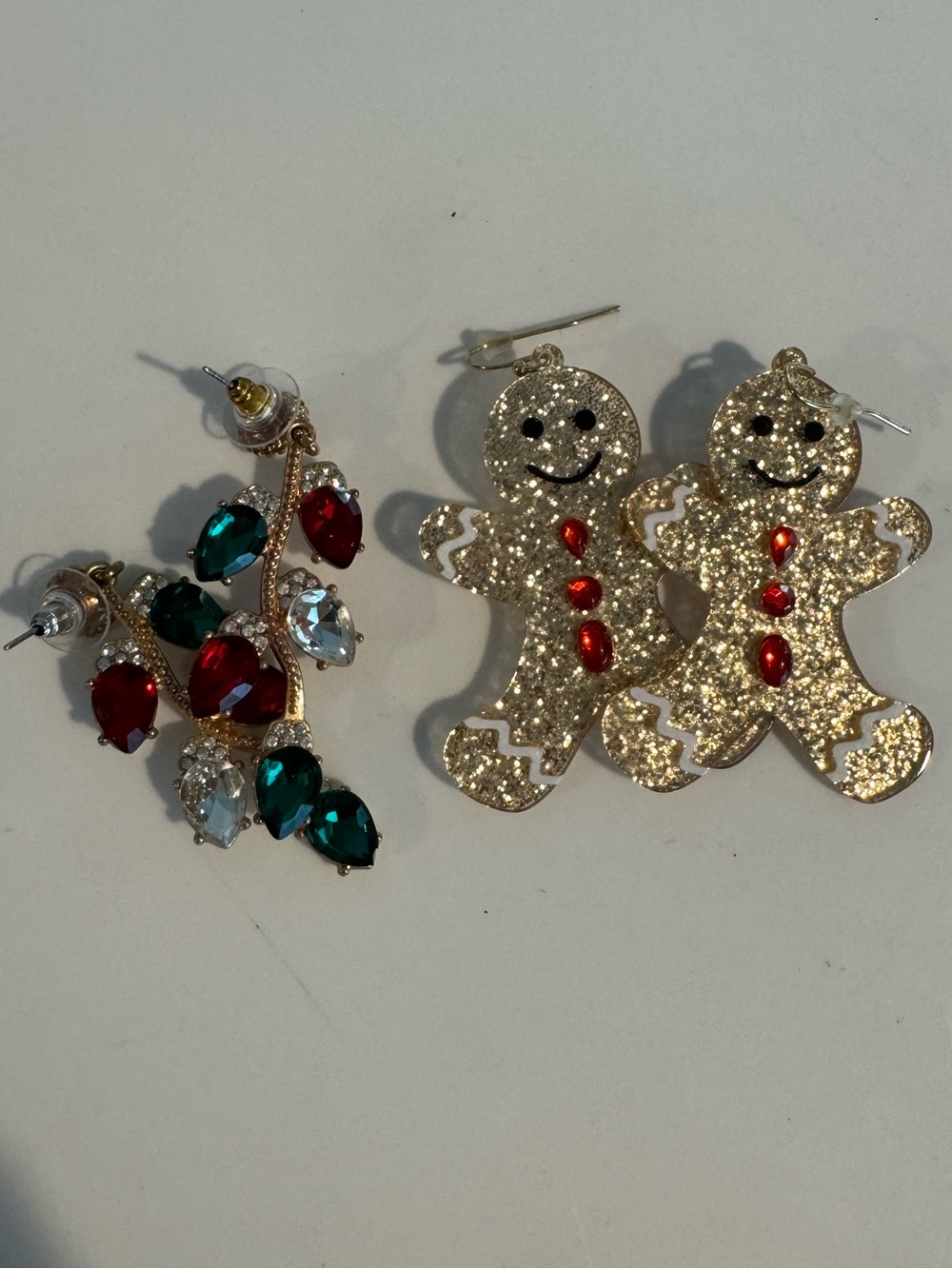 Christmas Drop Earrings Set